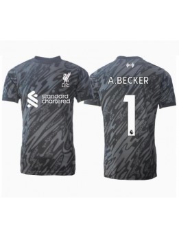Liverpool Alisson Becker #1 Målvakt Replika Hemmakläder 2024-25 Kortärmad